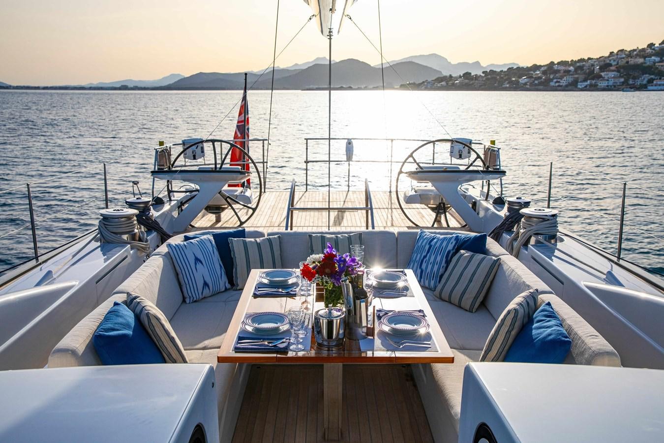 a boat on the water aboard MINI Y Yacht for Sale