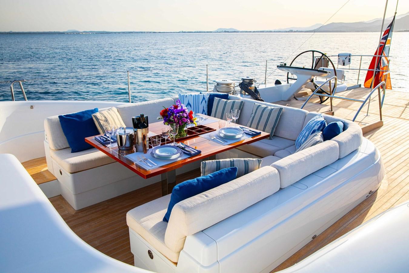 a boat on the water aboard MINI Y Yacht for Sale