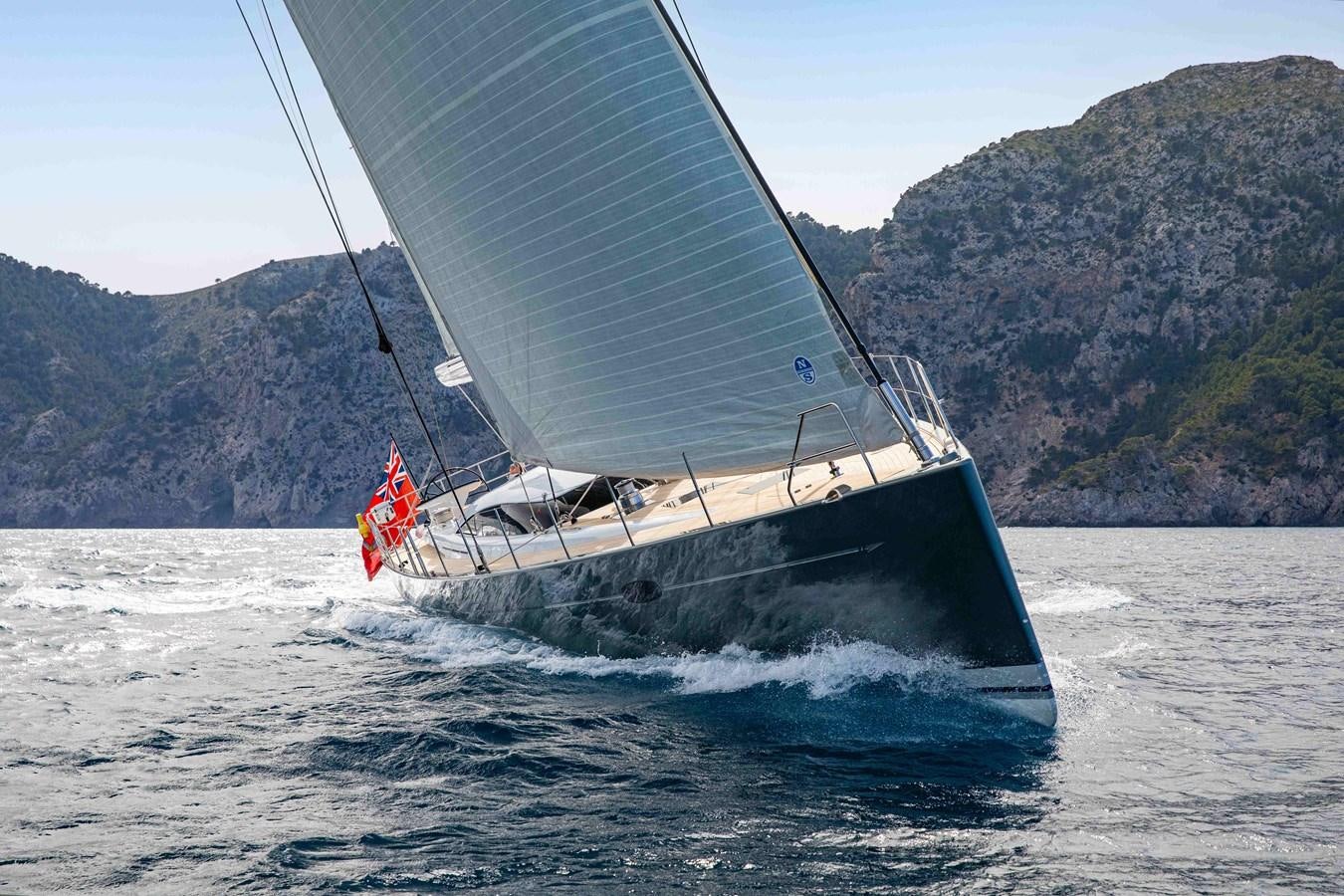 a boat sailing on the sea aboard MINI Y Yacht for Sale