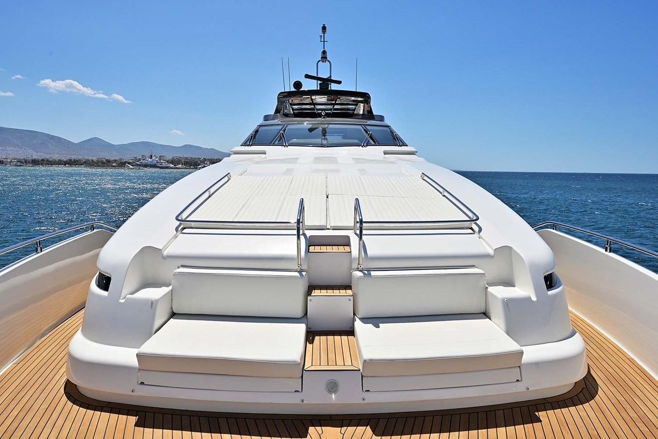 a boat on a deck aboard HULL 21 Yacht for Sale