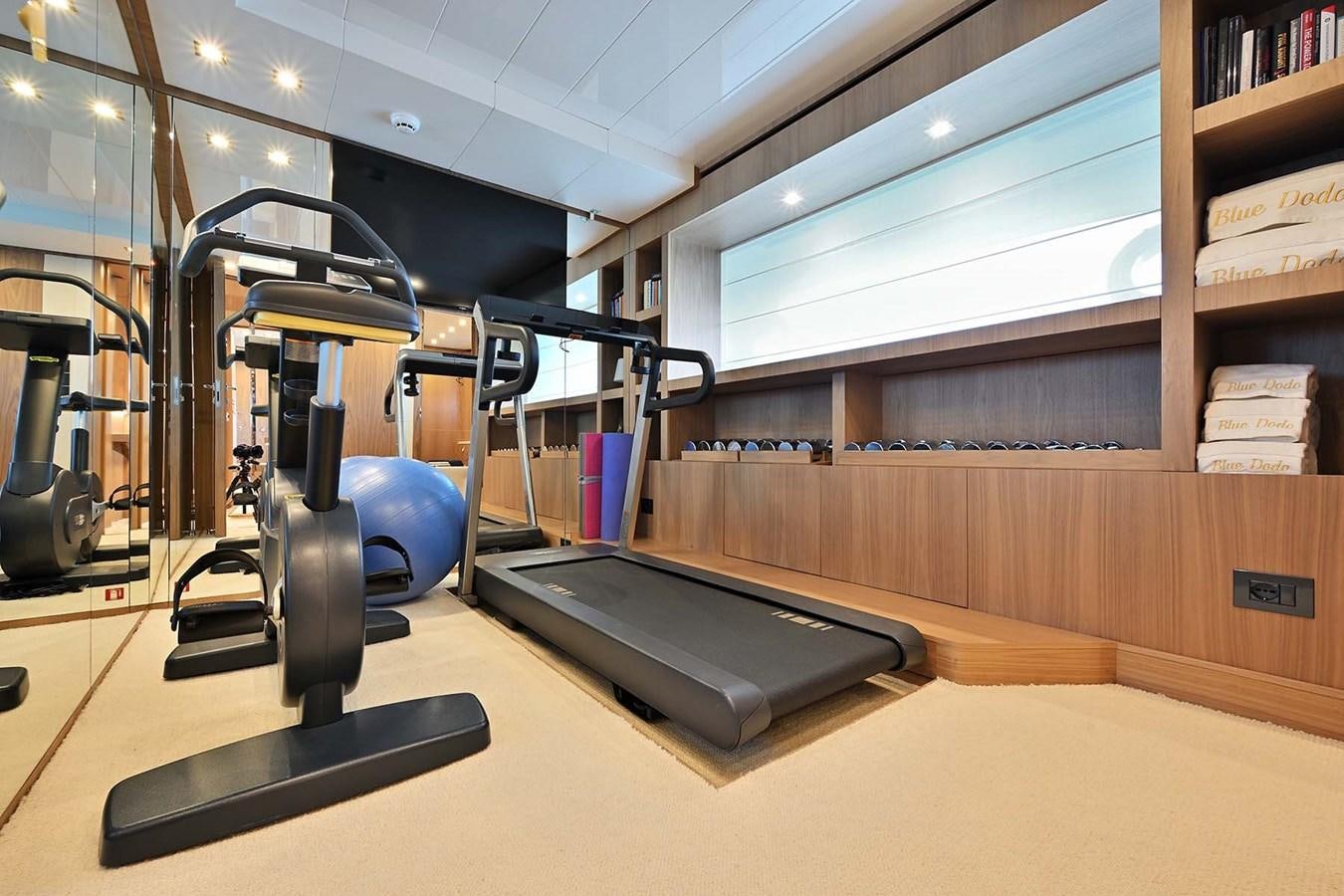 a machine in a room aboard HULL 21 Yacht for Sale