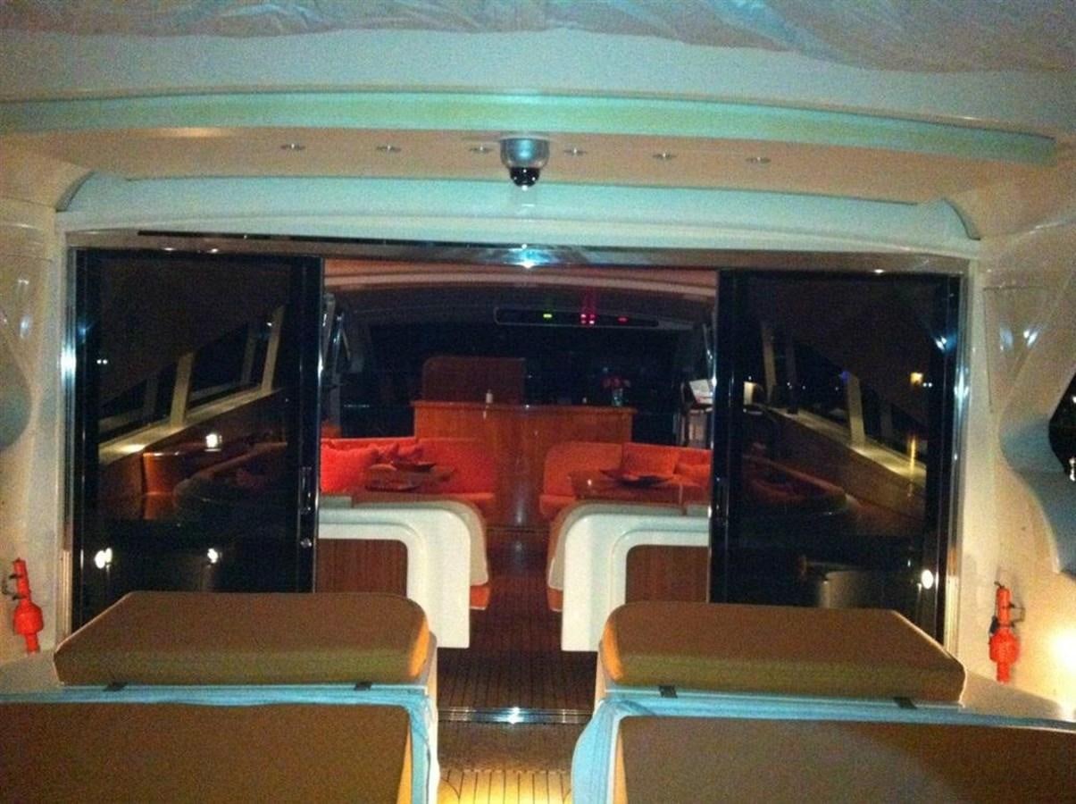 inside of a train aboard SKS Yacht for Sale