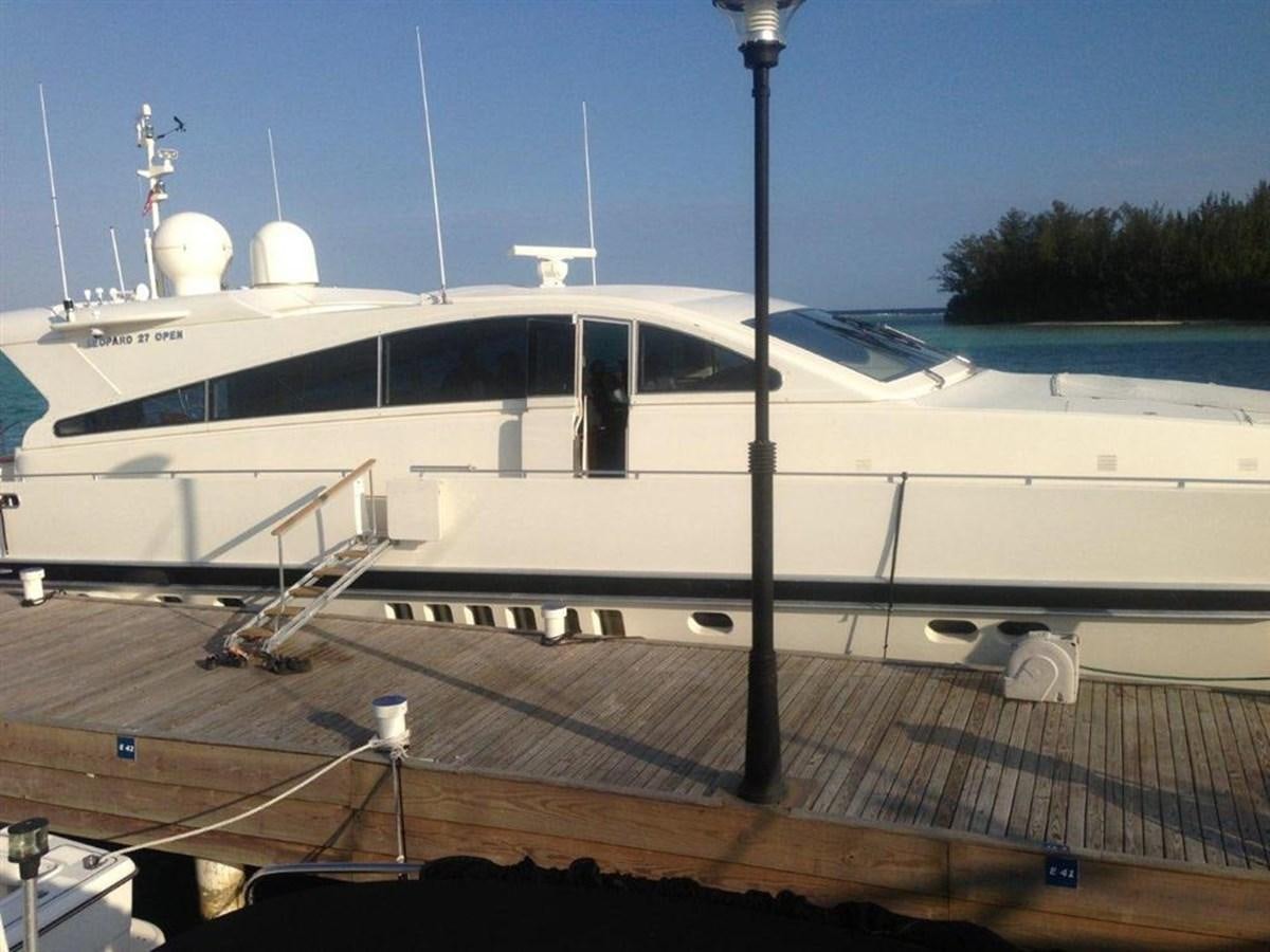 a large white ship aboard SKS Yacht for Sale