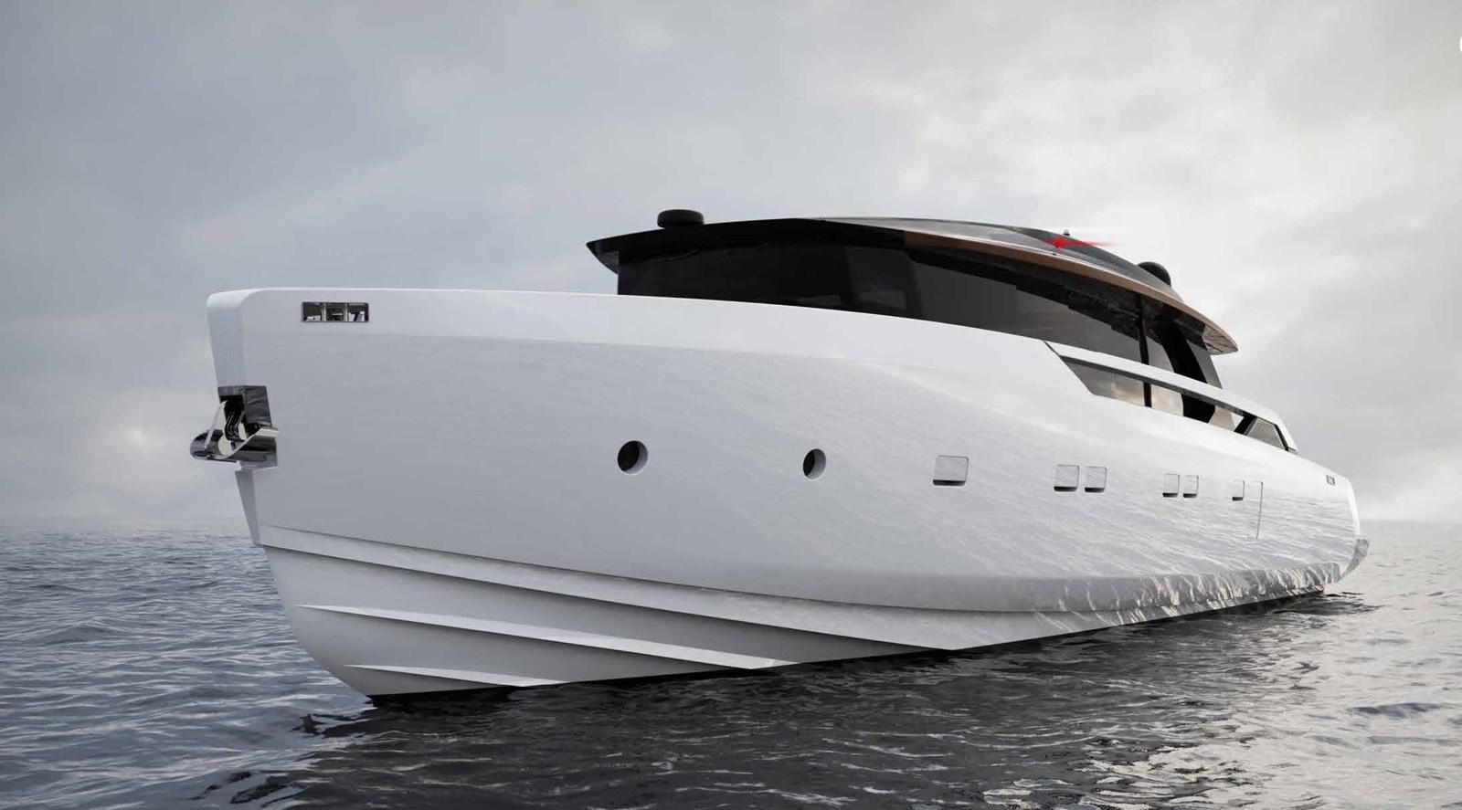 a white yacht in the water aboard 2024 SANLORENZO SP92 #16 Yacht for Sale