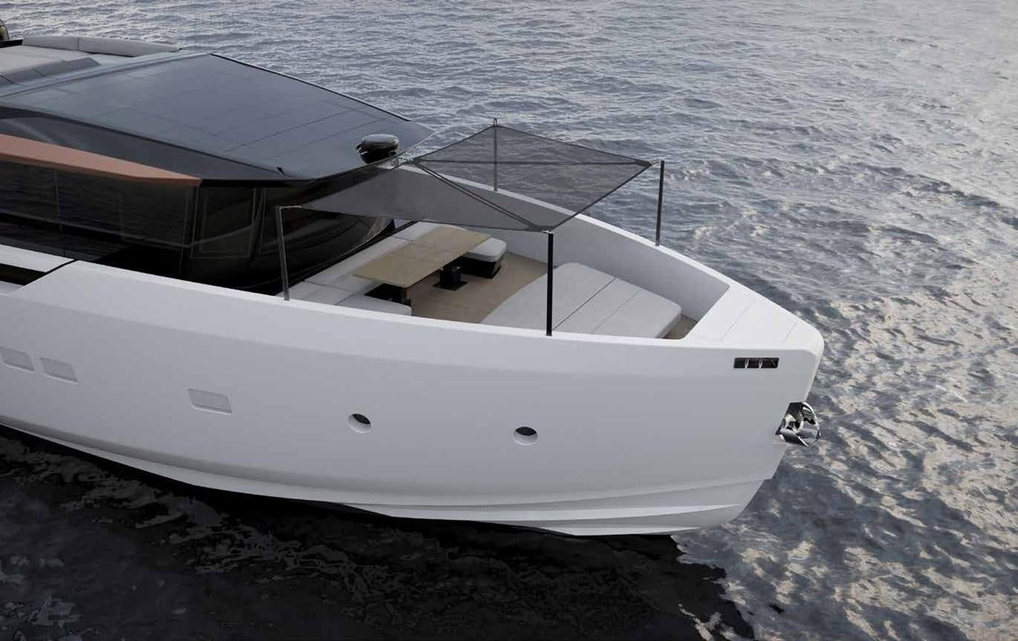 a boat on the beach aboard 2024 SANLORENZO SP92 #16 Yacht for Sale