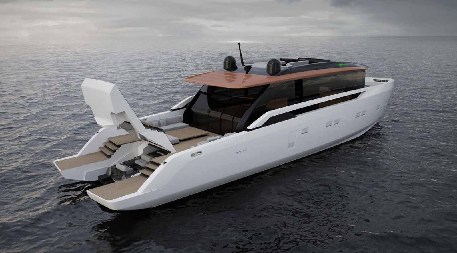 a boat on the water aboard 2024 SANLORENZO SP92 #16 Yacht for Sale