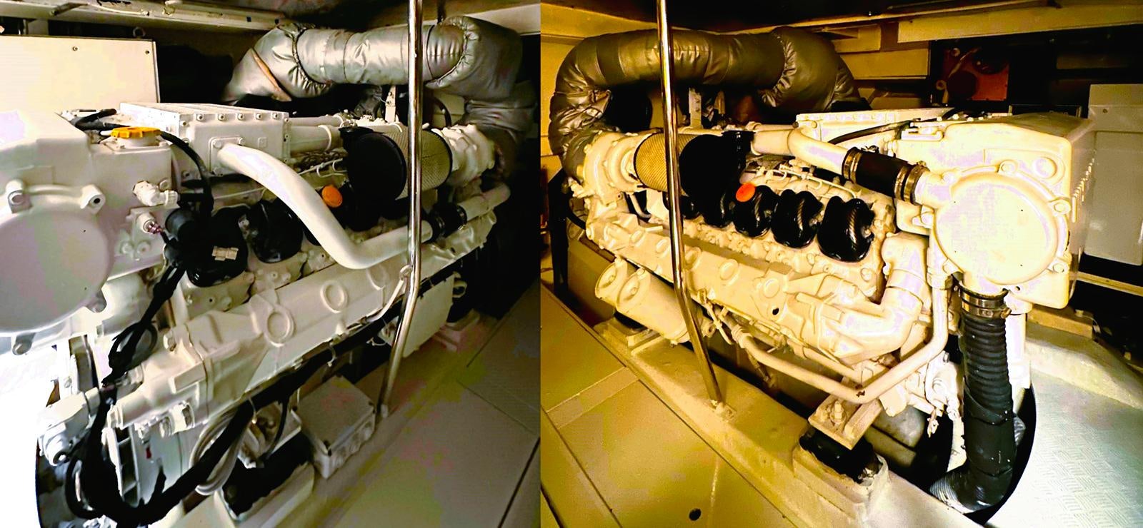 a machine with a large amount of equipment in it aboard GOLDEN EX Yacht for Sale