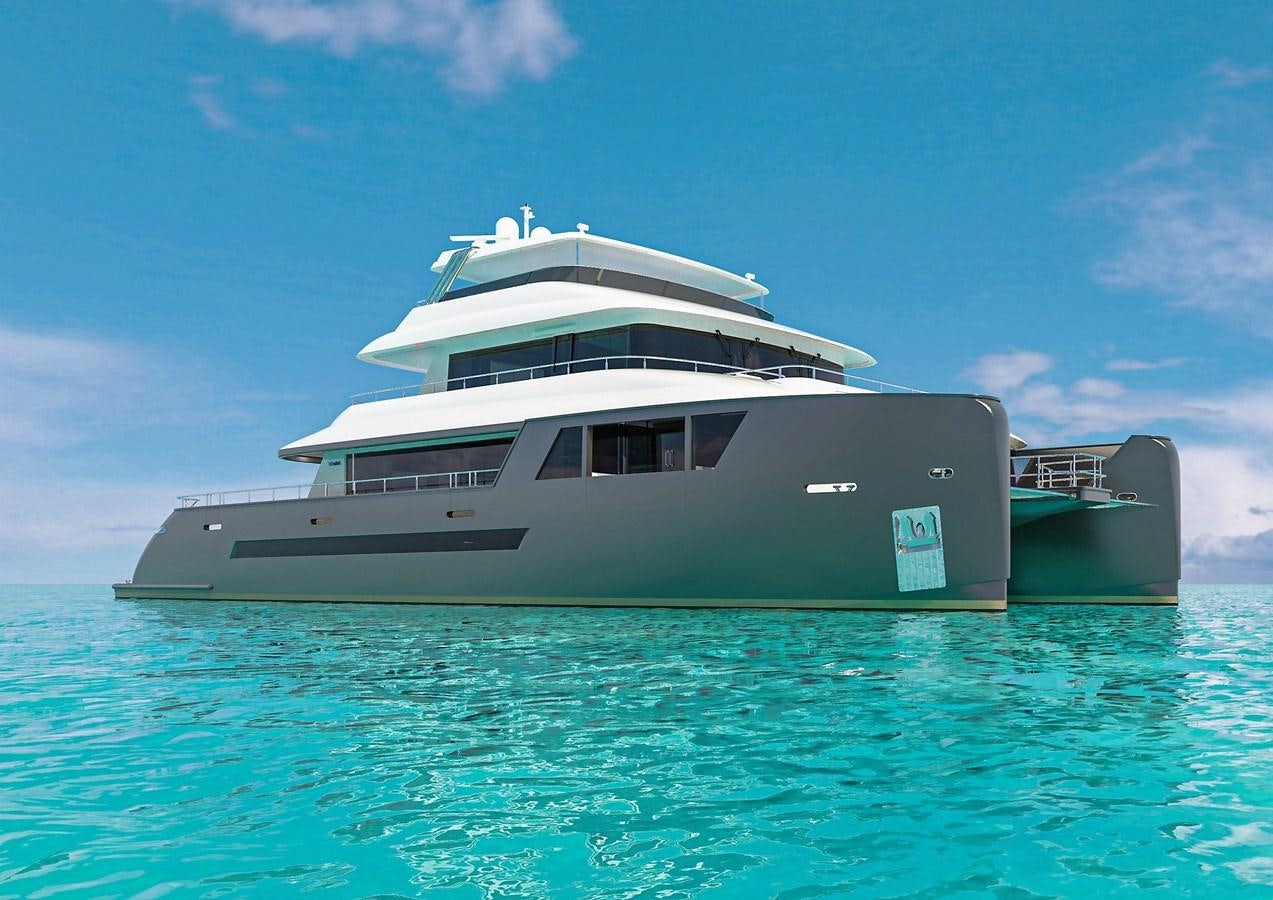 a boat in the water aboard DELETE Yacht for Sale