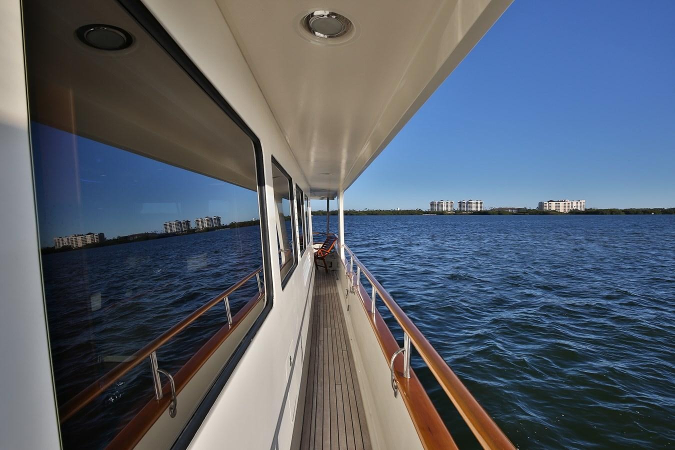 a boat on the water aboard BESPOKE Yacht for Sale