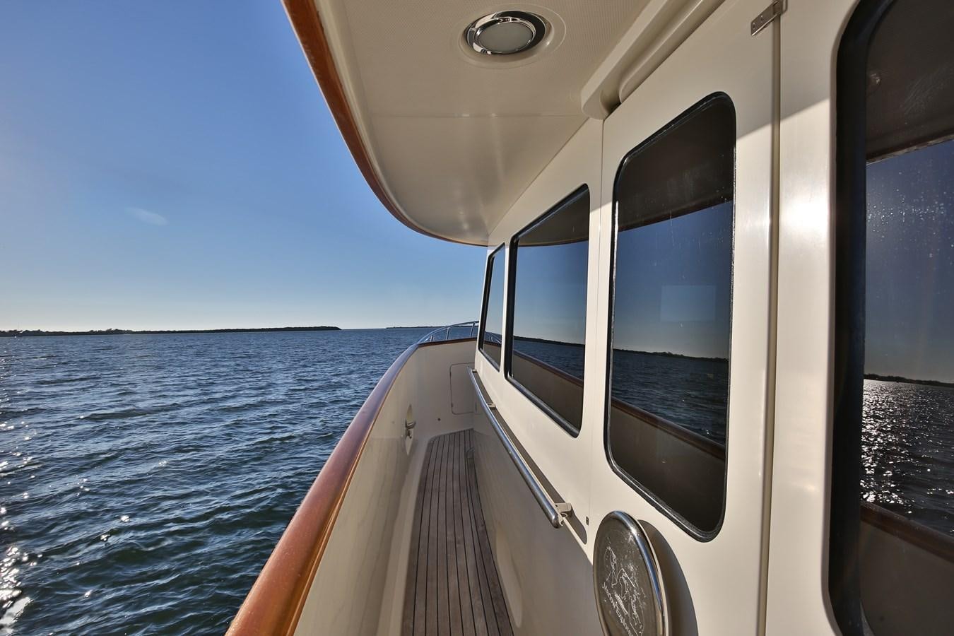a boat on the water aboard BESPOKE Yacht for Sale