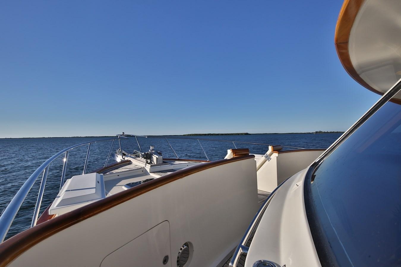 a boat on the water aboard BESPOKE Yacht for Sale