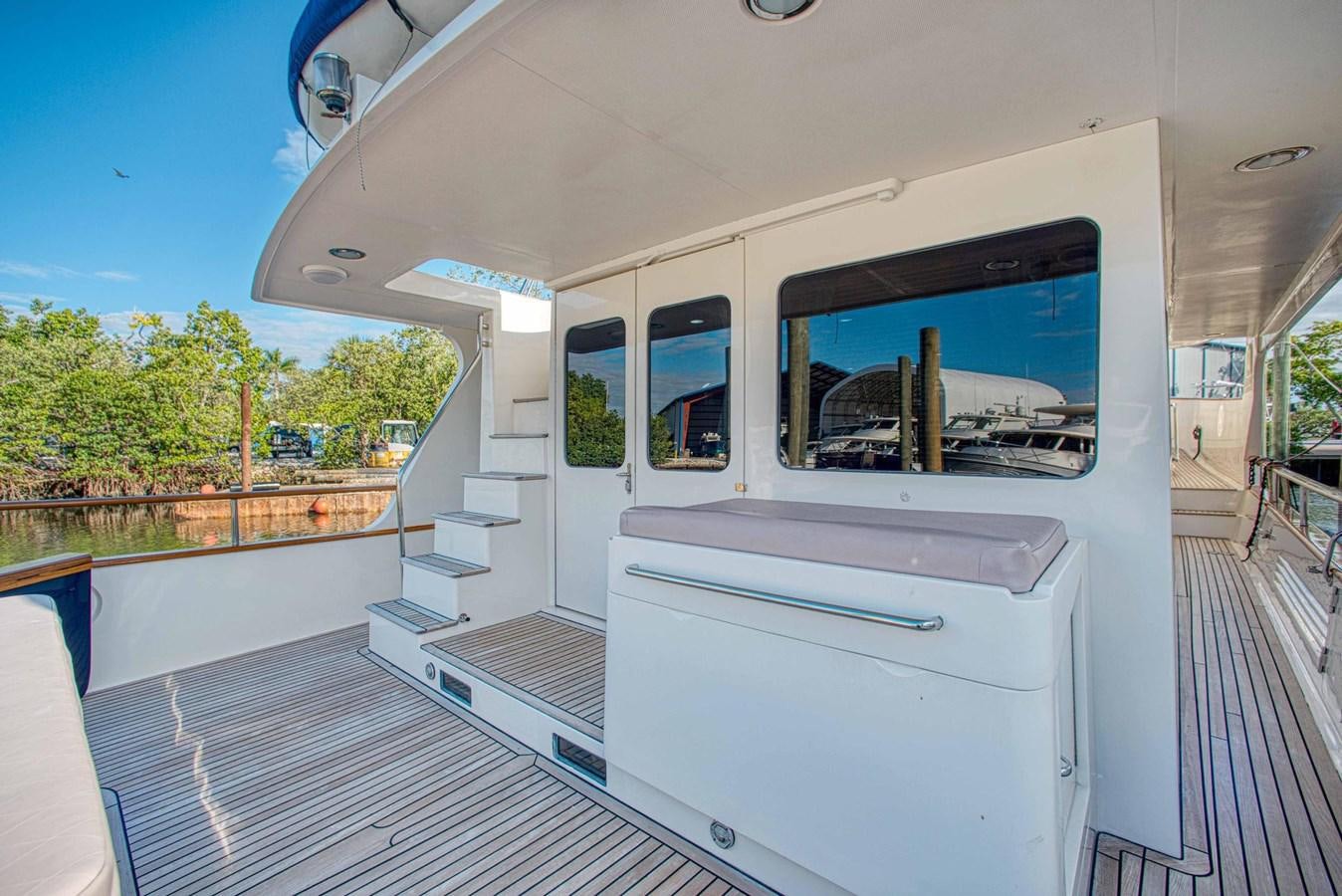 a boat on the water aboard DISCONNECTED Yacht for Sale