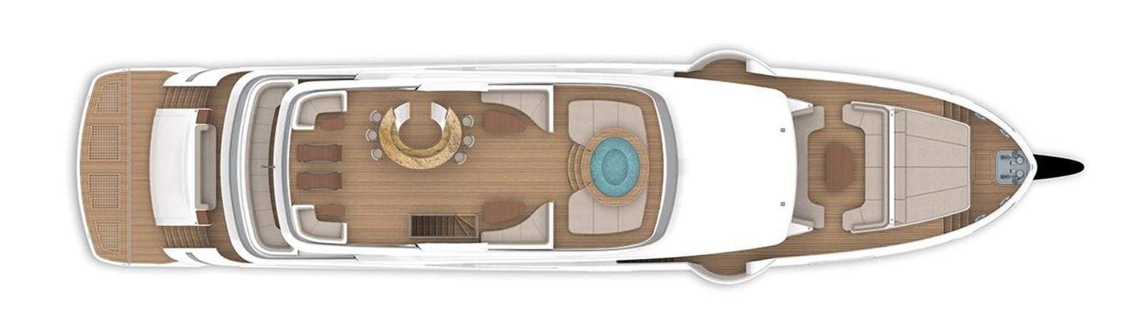 diagram aboard 2024 LAZZARA UHV 125 Yacht for Sale