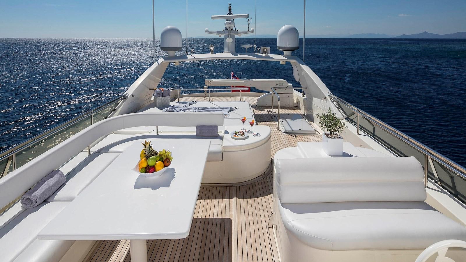 a boat on the water aboard LAZY DAYS Yacht for Sale