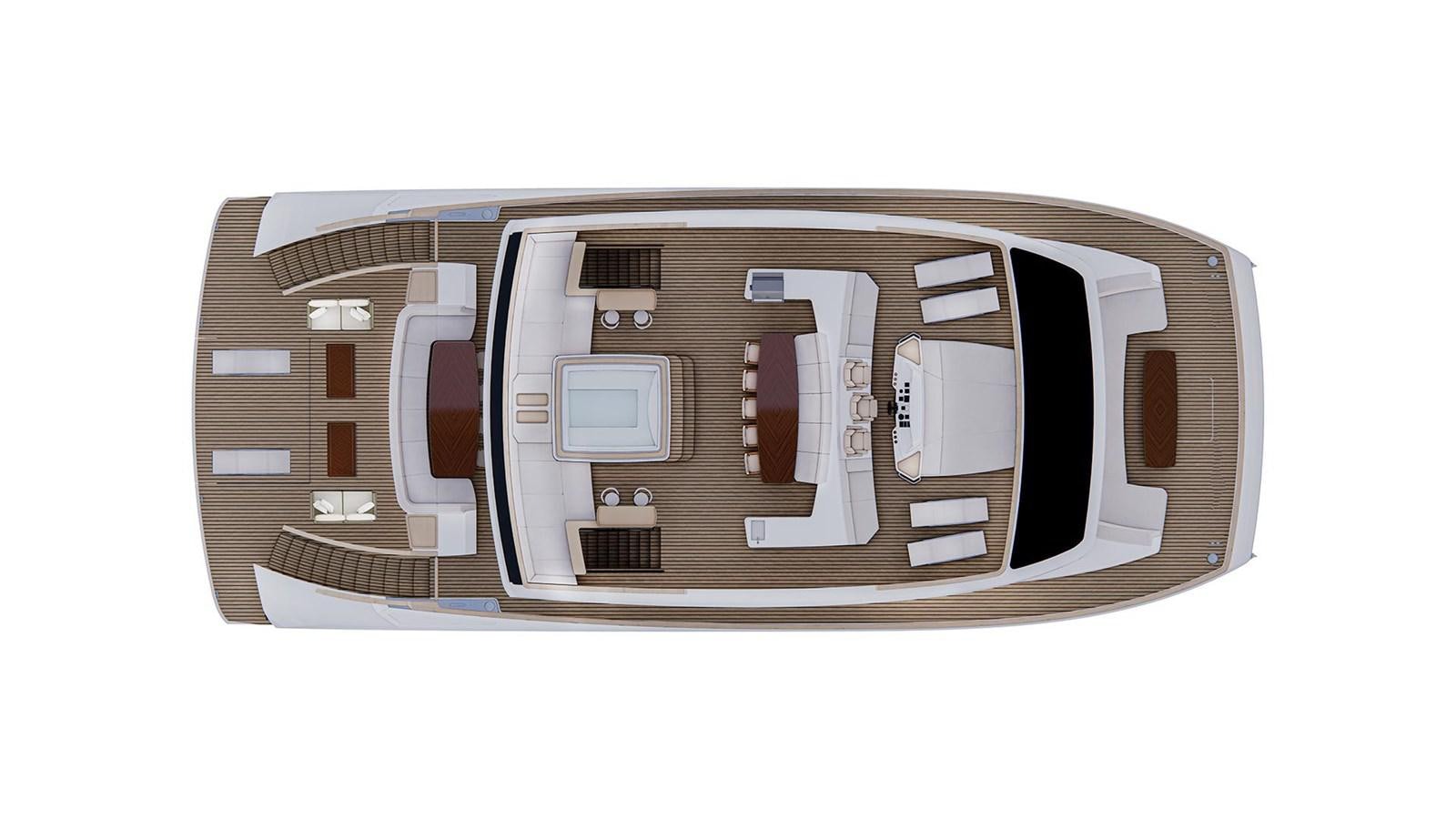 a close-up of a computer aboard 2024 LAZZARA LPC 500 Yacht for Sale