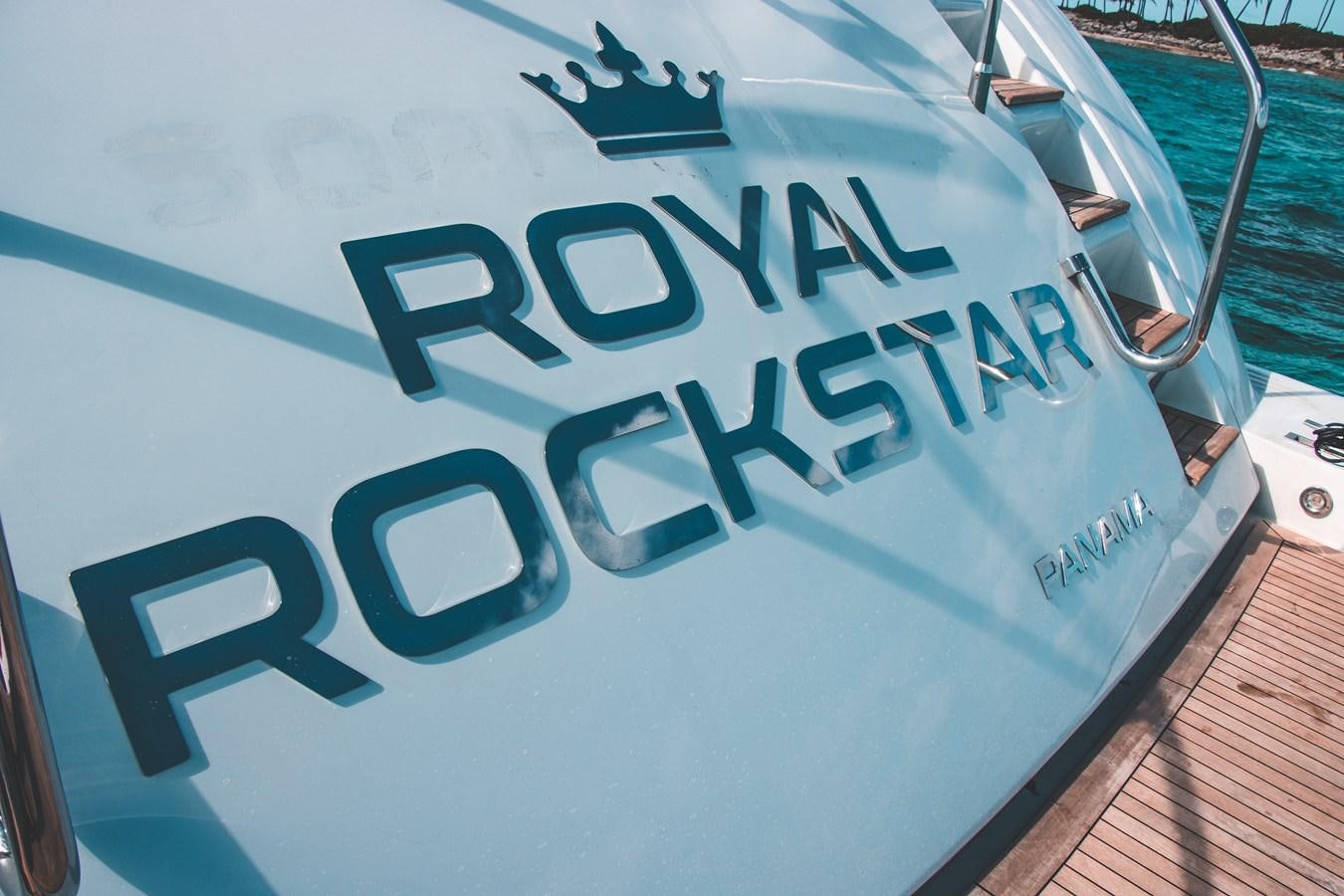 text aboard ROYAL ROCKSTAR Yacht for Sale