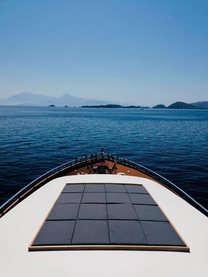 a boat on the water aboard THIRTY LOVE Yacht for Sale