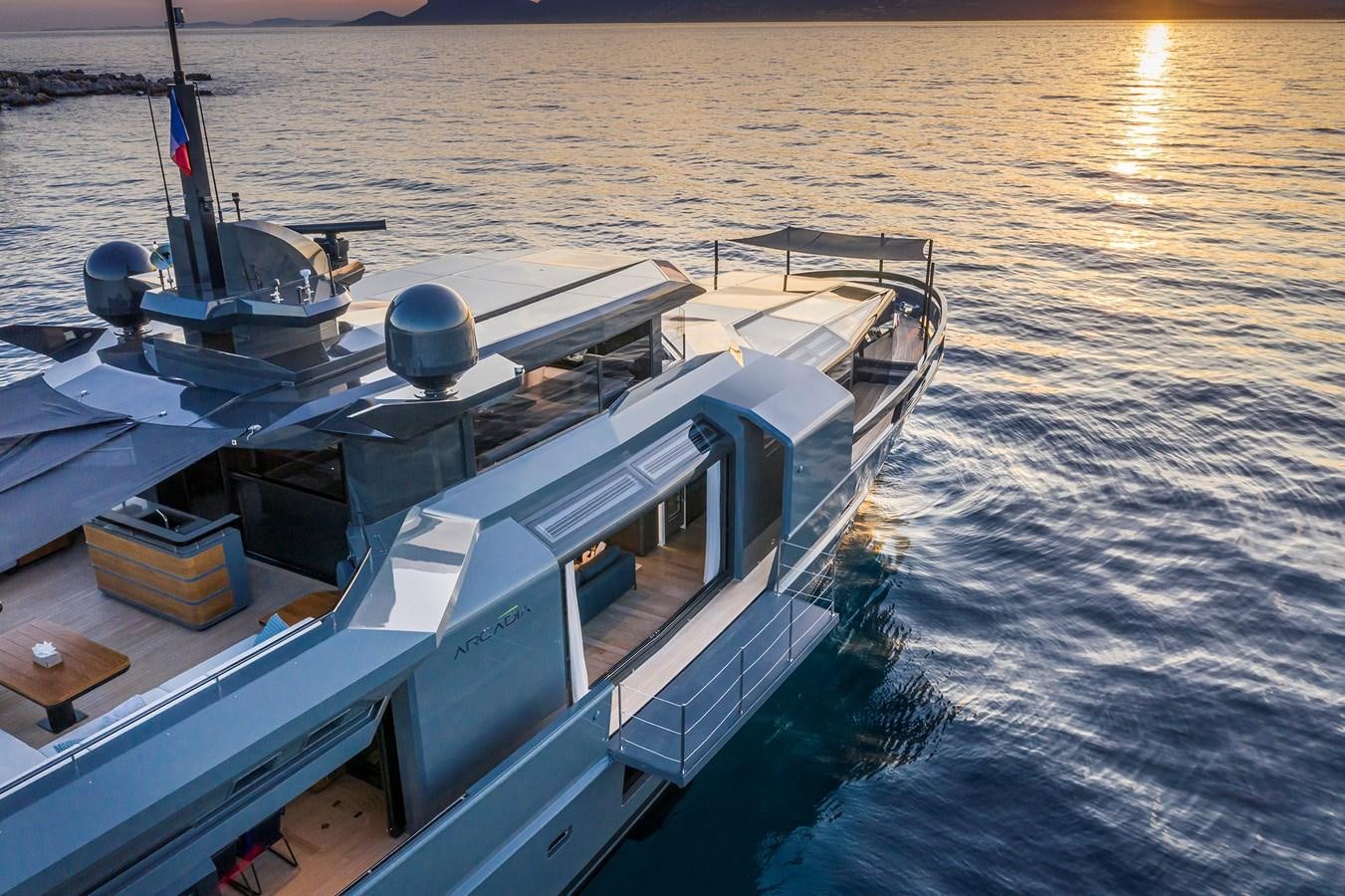 a boat on the water aboard SEA CORAL II Yacht for Sale
