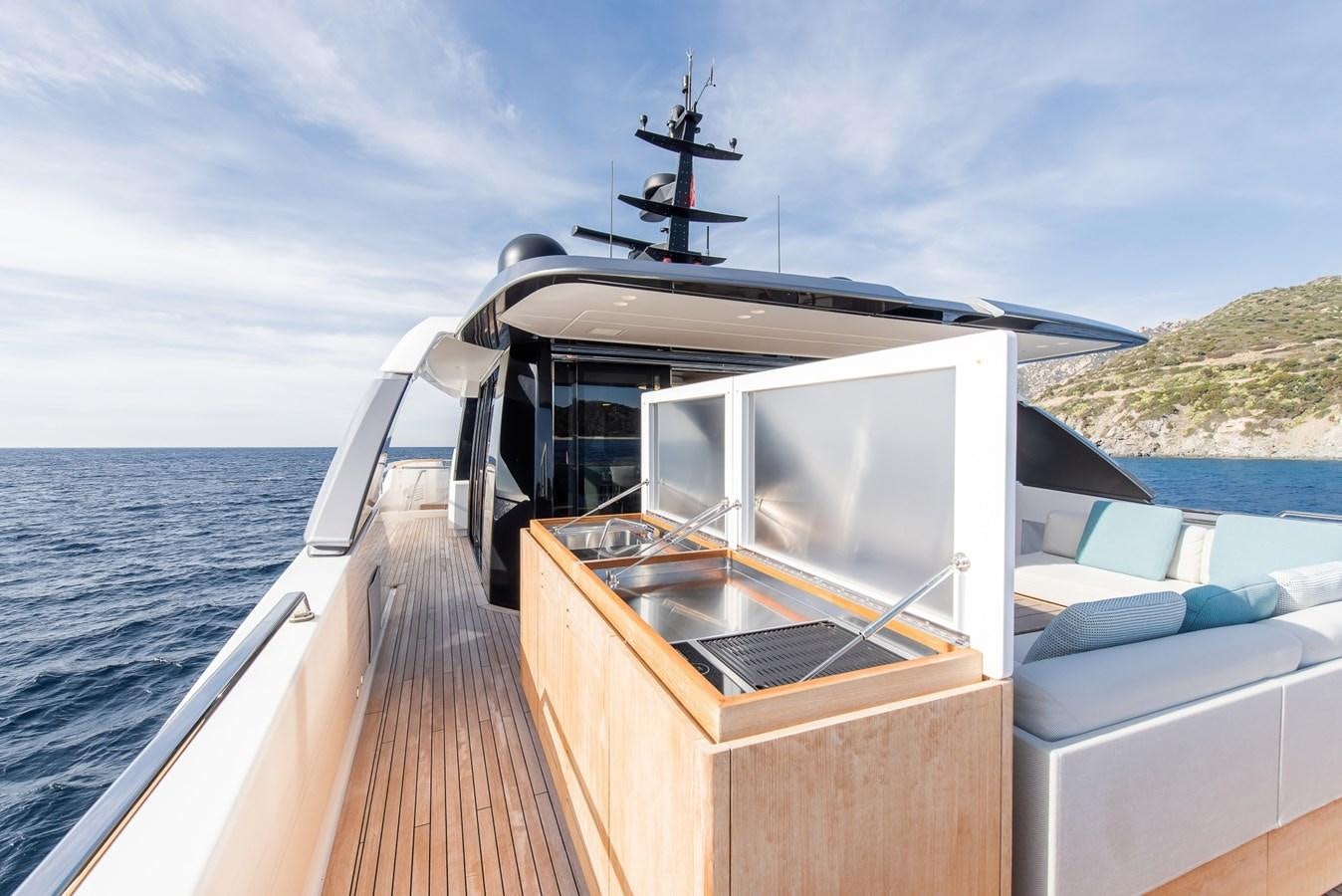 a boat on the water aboard STONE HILLS Yacht for Sale