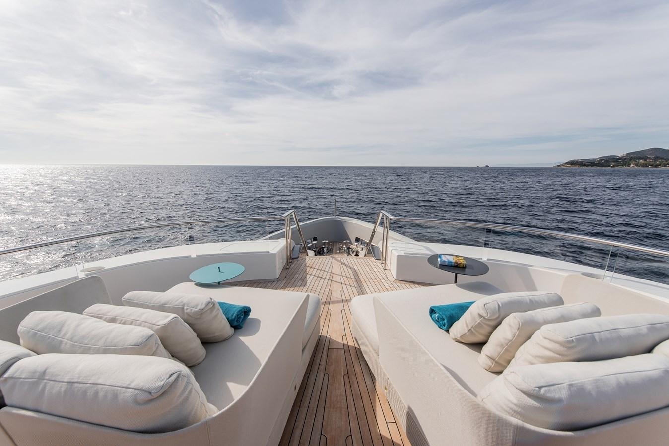 a boat on the water aboard STONE HILLS Yacht for Sale