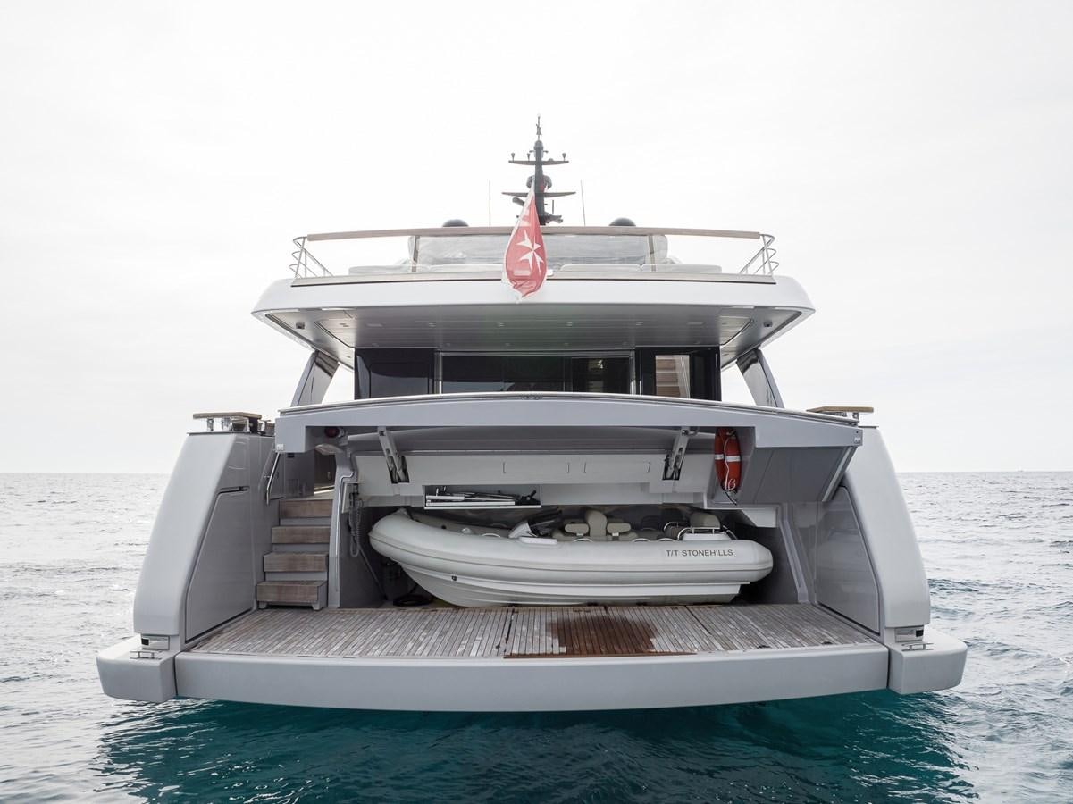 a boat on the water aboard STONE HILLS Yacht for Sale