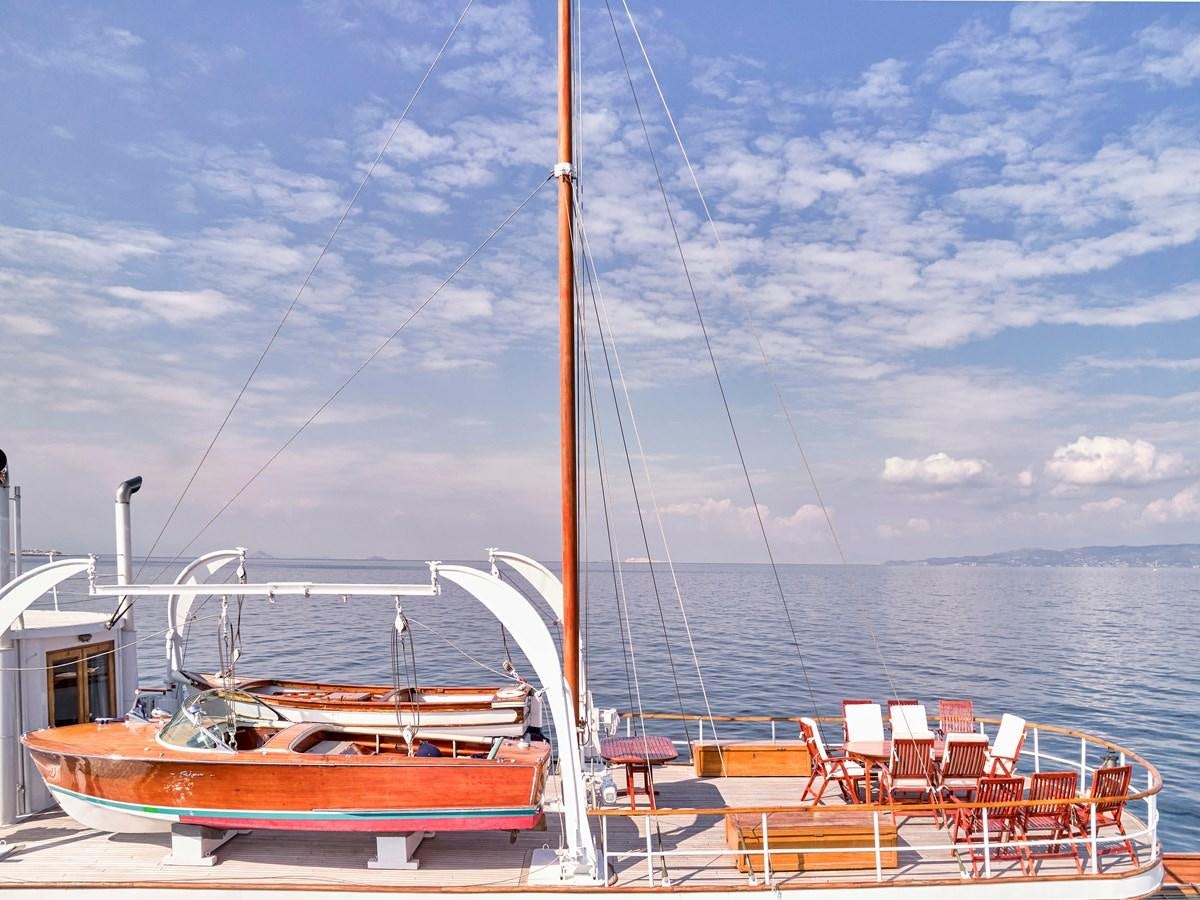 a boat on the water aboard MADIZ Yacht for Sale