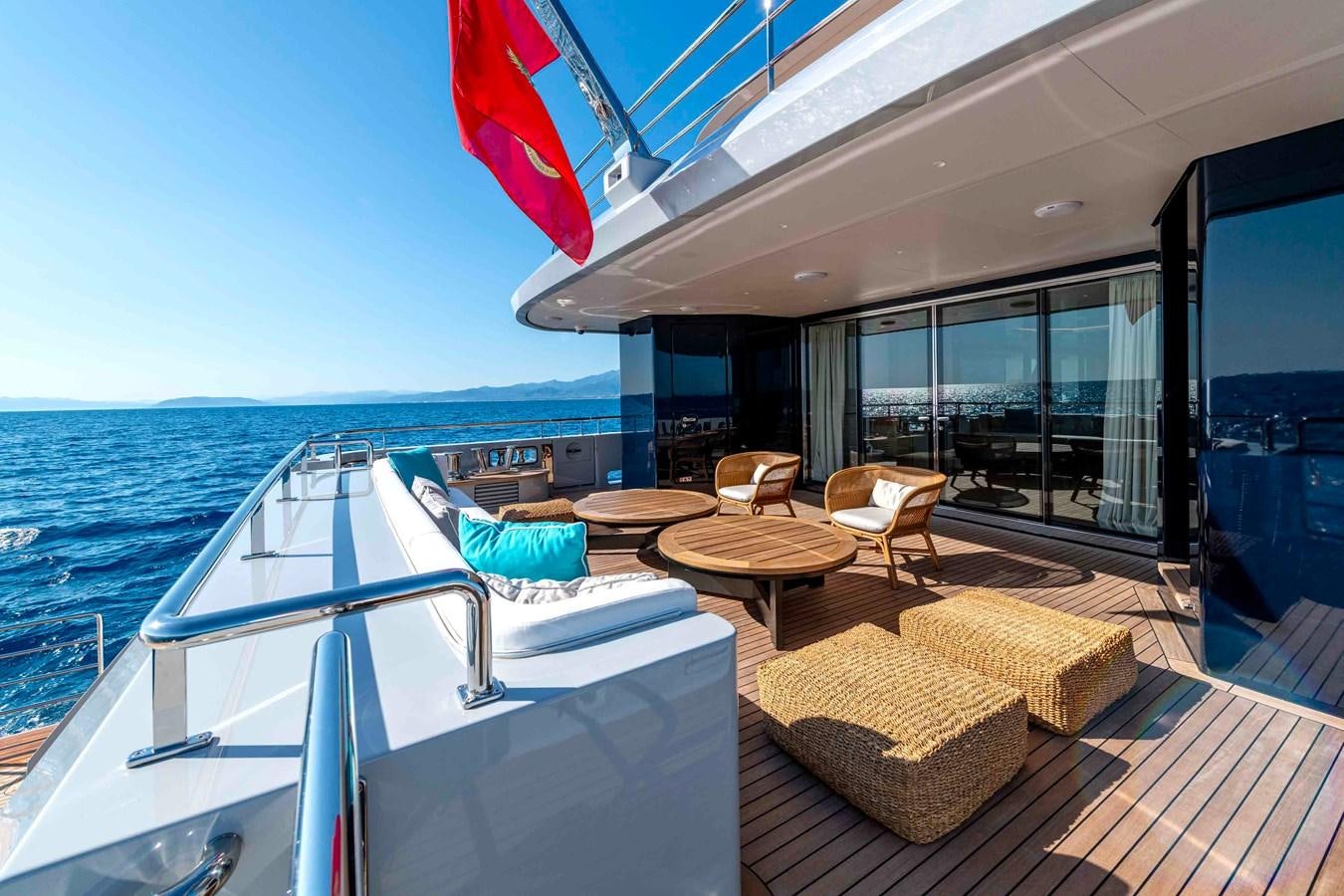 a boat on the water aboard MISS CANDY Yacht for Sale
