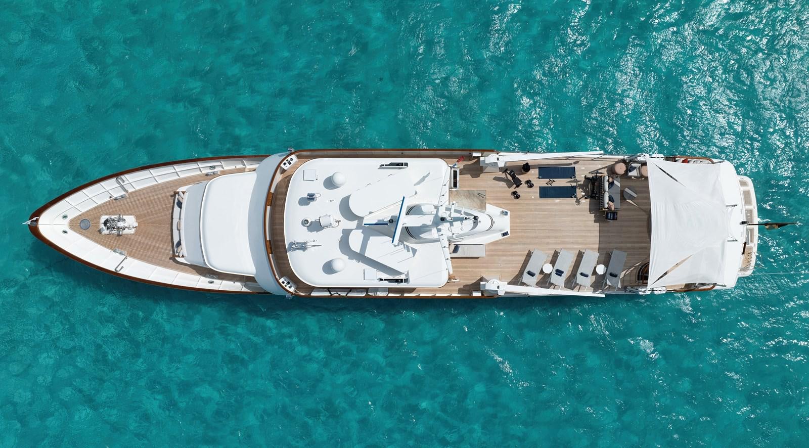 a satellite in space aboard CALYPSO Yacht for Sale