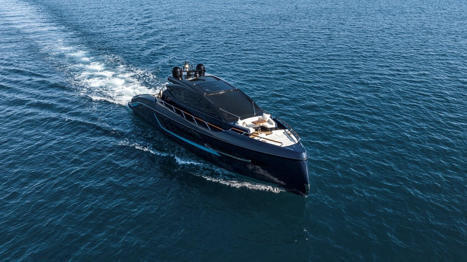 a boat in the water aboard LSX 67 SPORT EXPRESS Yacht for Sale