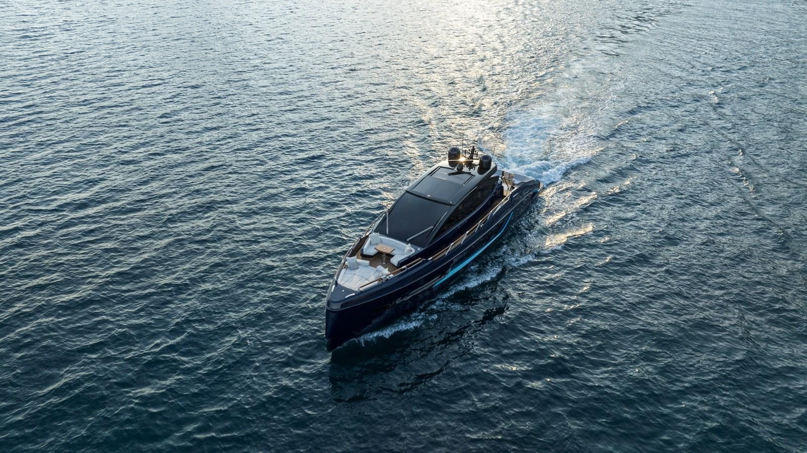 a boat in the water aboard LSX 67 SPORT EXPRESS Yacht for Sale