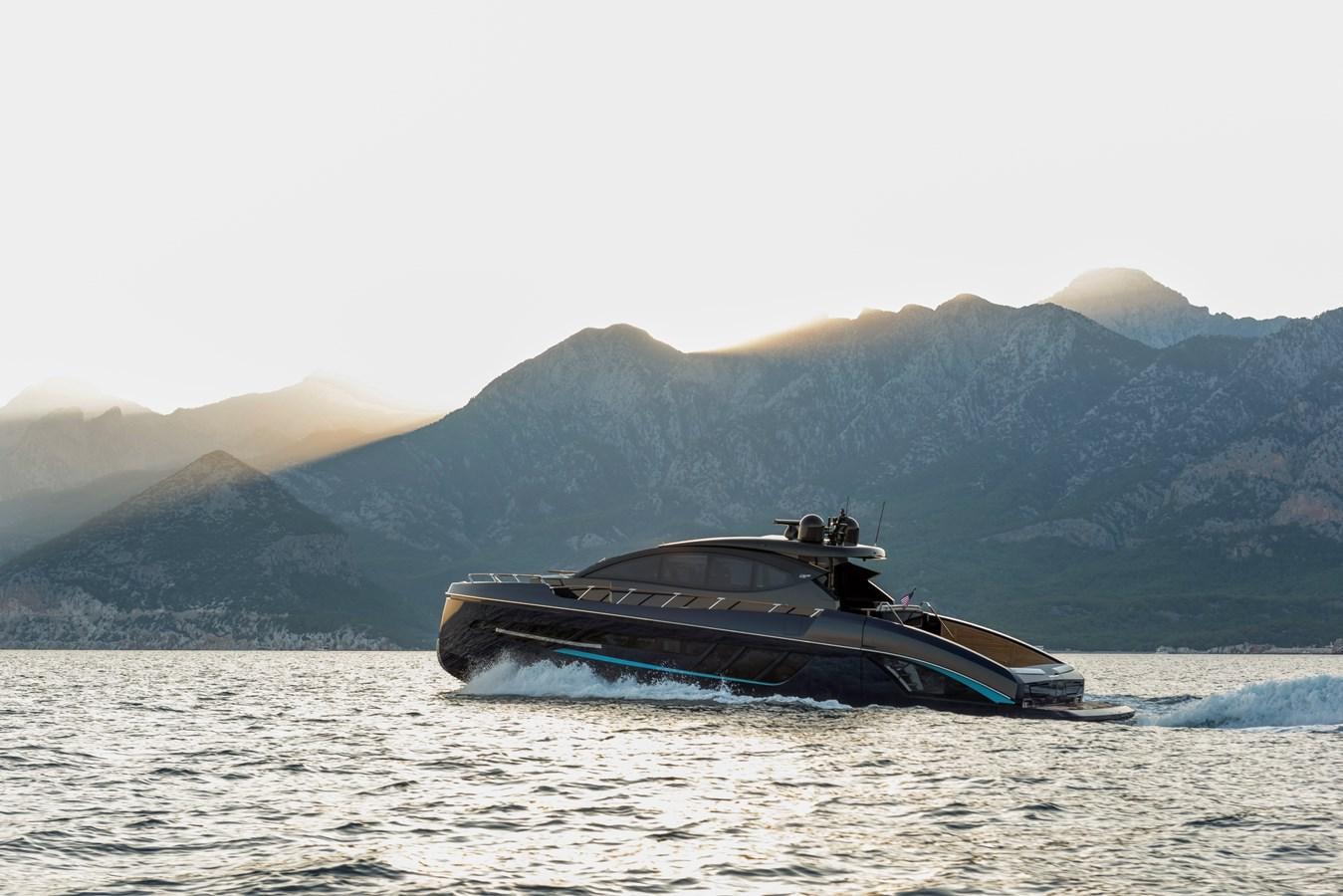 a boat on the water aboard LSX 67 SPORT EXPRESS Yacht for Sale