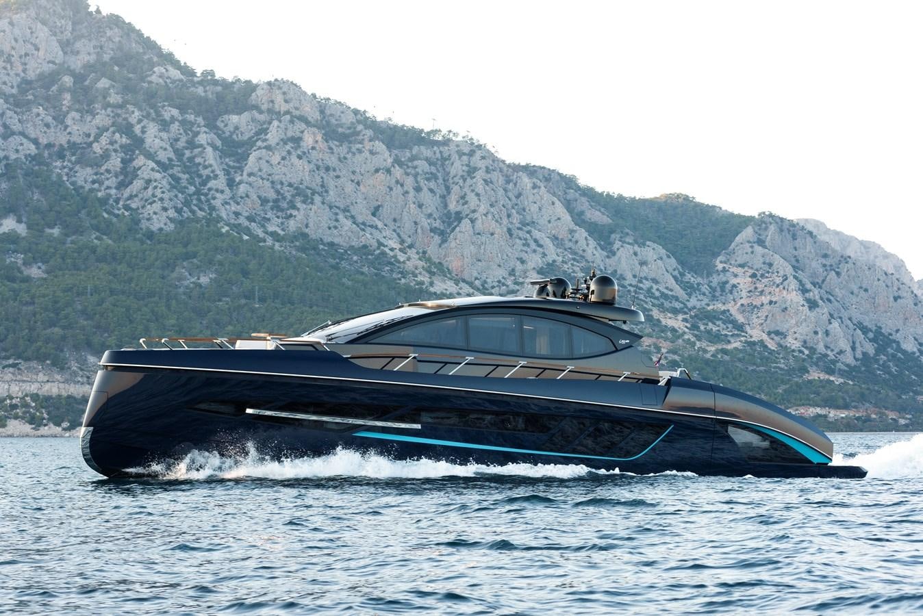 a boat on the water aboard LSX 67 SPORT EXPRESS Yacht for Sale