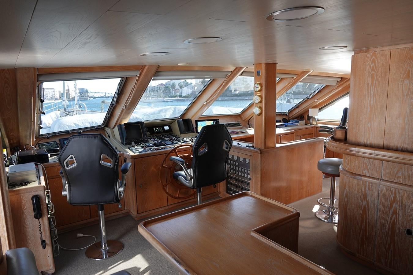 inside of a vehicle aboard ONYX 2 Yacht for Sale