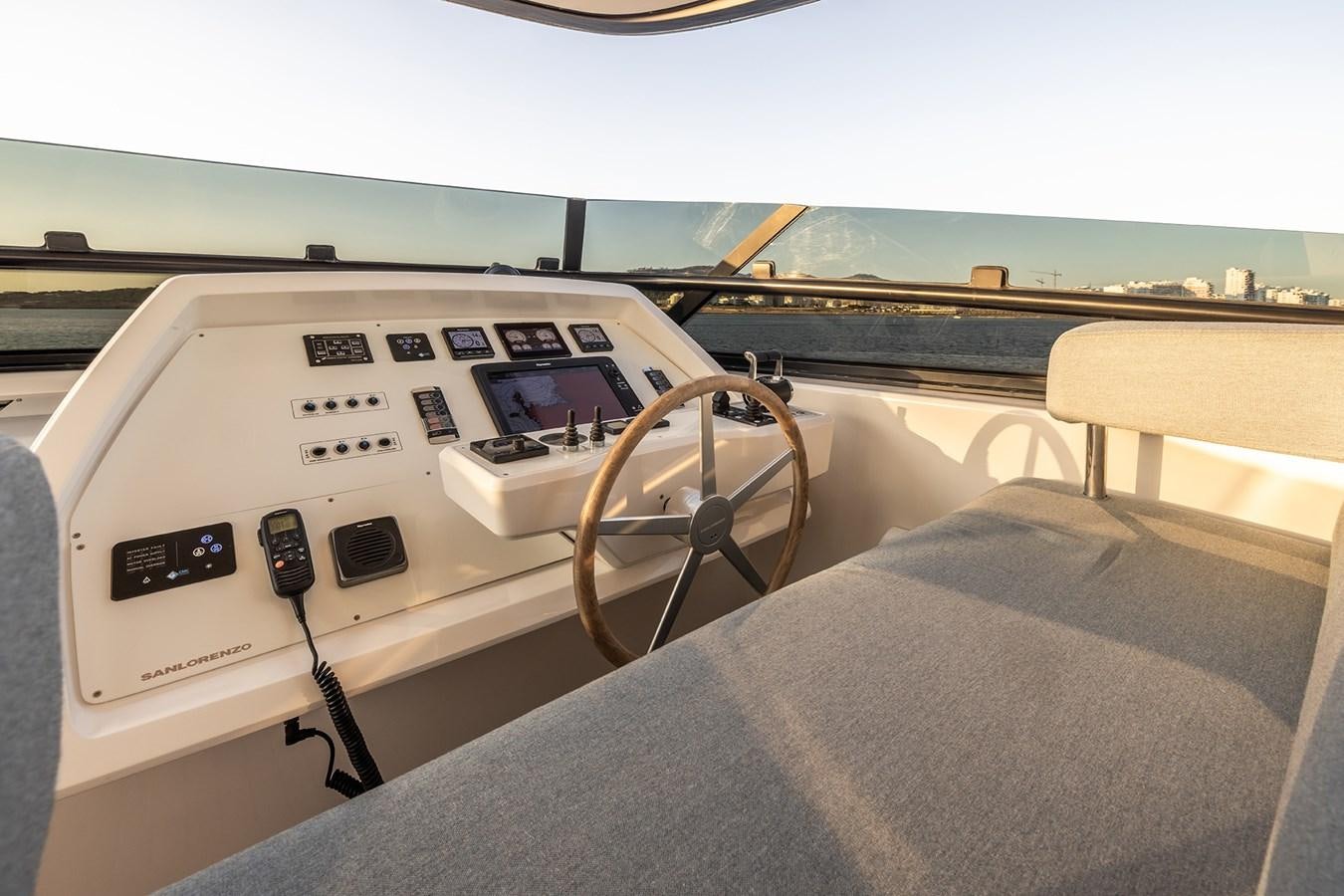 a white machine on a boat aboard COBANA Yacht for Sale