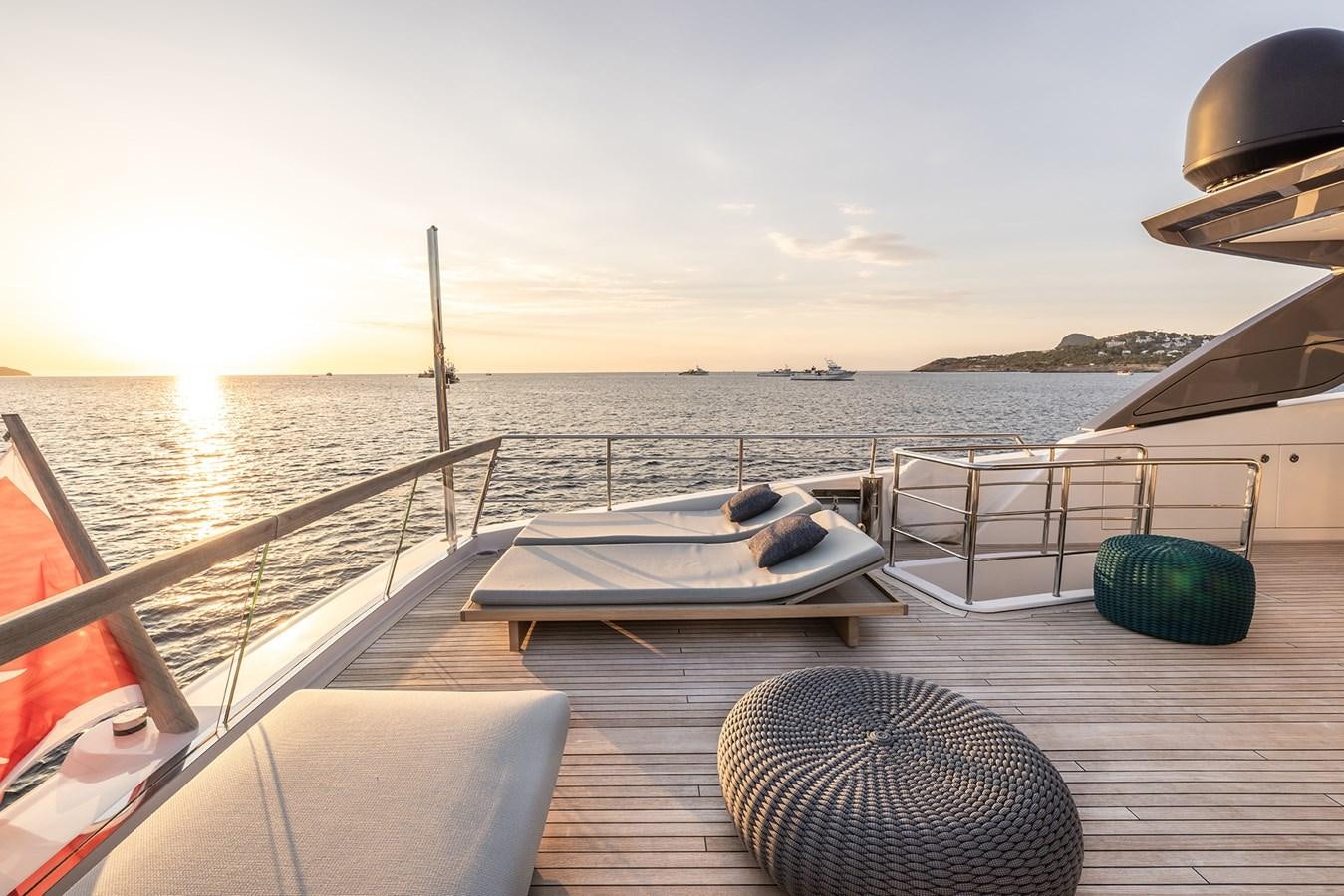 a boat on a body of water aboard COBANA Yacht for Sale