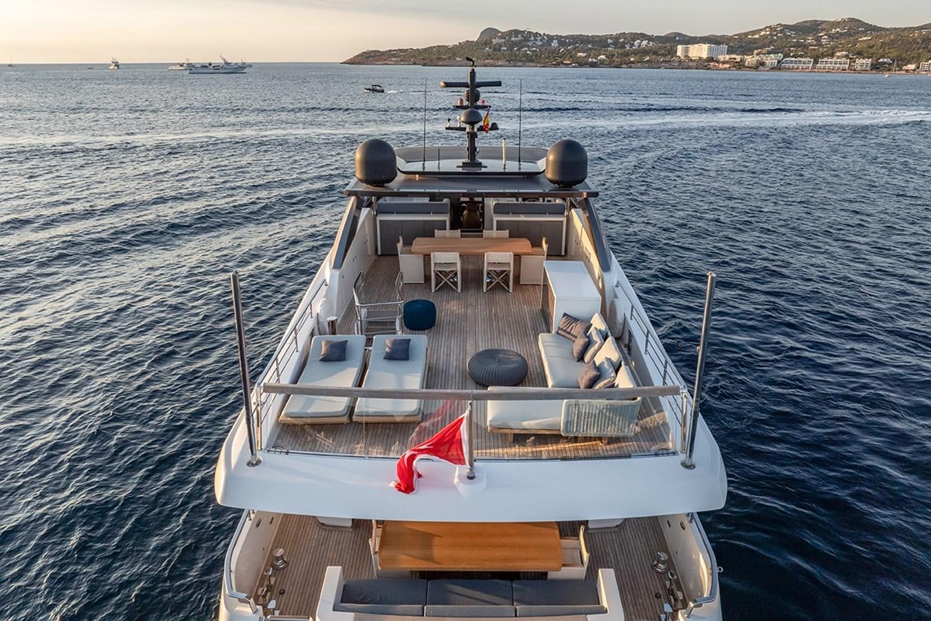 a boat on the water aboard COBANA Yacht for Sale