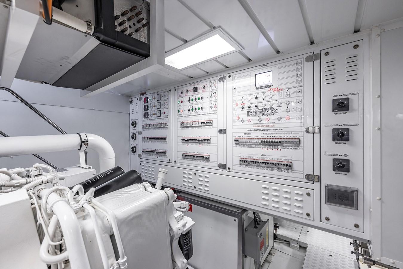 a room with medical equipment aboard COBANA Yacht for Sale