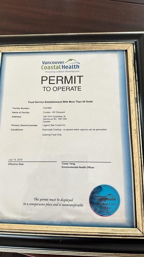 text, letter aboard 1990 PALMER MARINE 68 Yacht for Sale