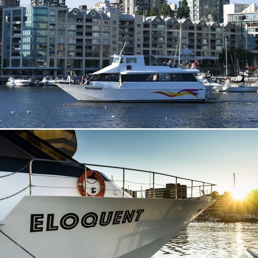 a boat on the water aboard 1990 PALMER MARINE 68 Yacht for Sale