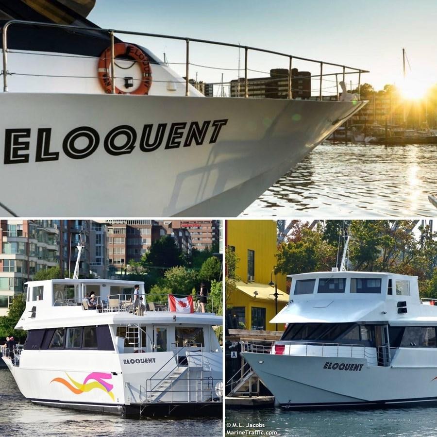 a boat in the water aboard 1990 PALMER MARINE 68 Yacht for Sale