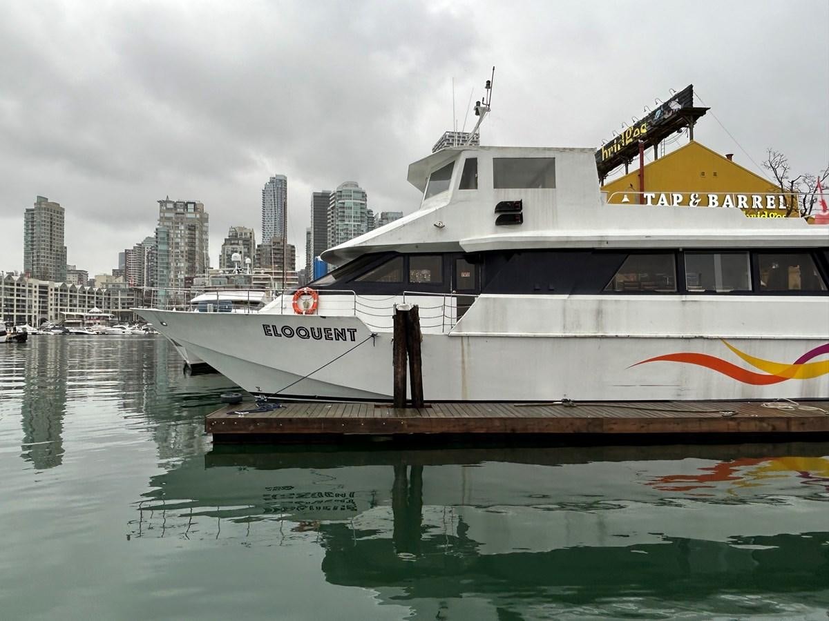 a boat on the water aboard 1990 PALMER MARINE 68 Yacht for Sale