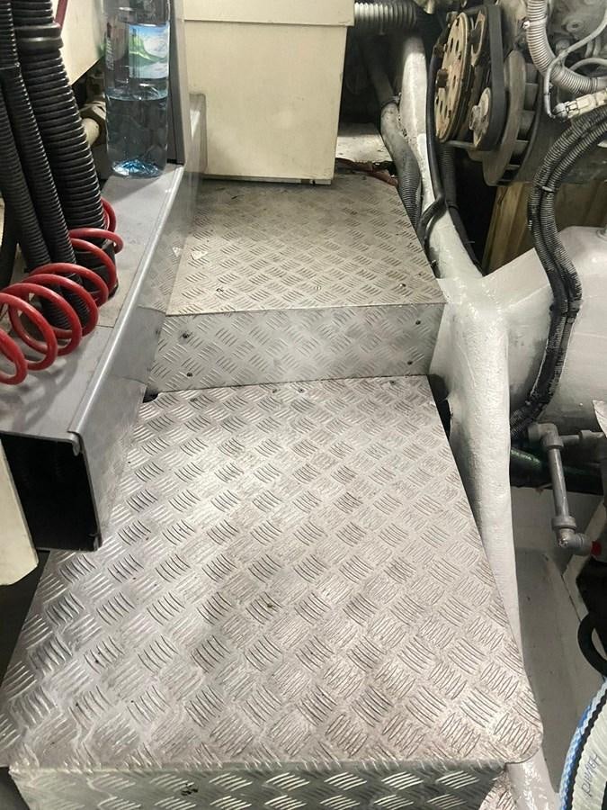 a machine with wires aboard AUGUST MOON Yacht for Sale