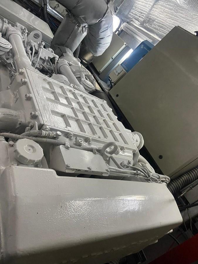 a close-up of a machine aboard AUGUST MOON Yacht for Sale