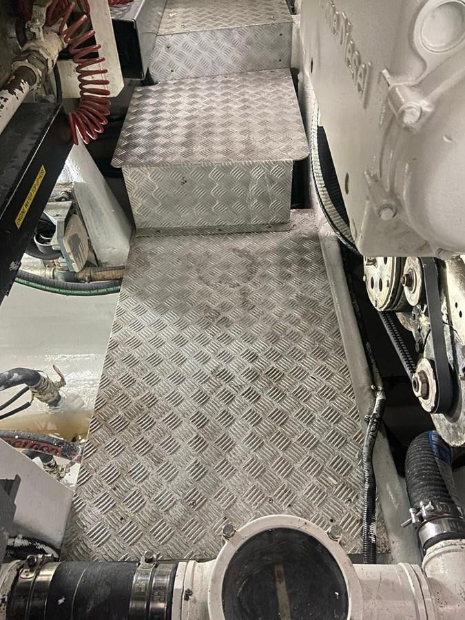 a machine with wires aboard AUGUST MOON Yacht for Sale