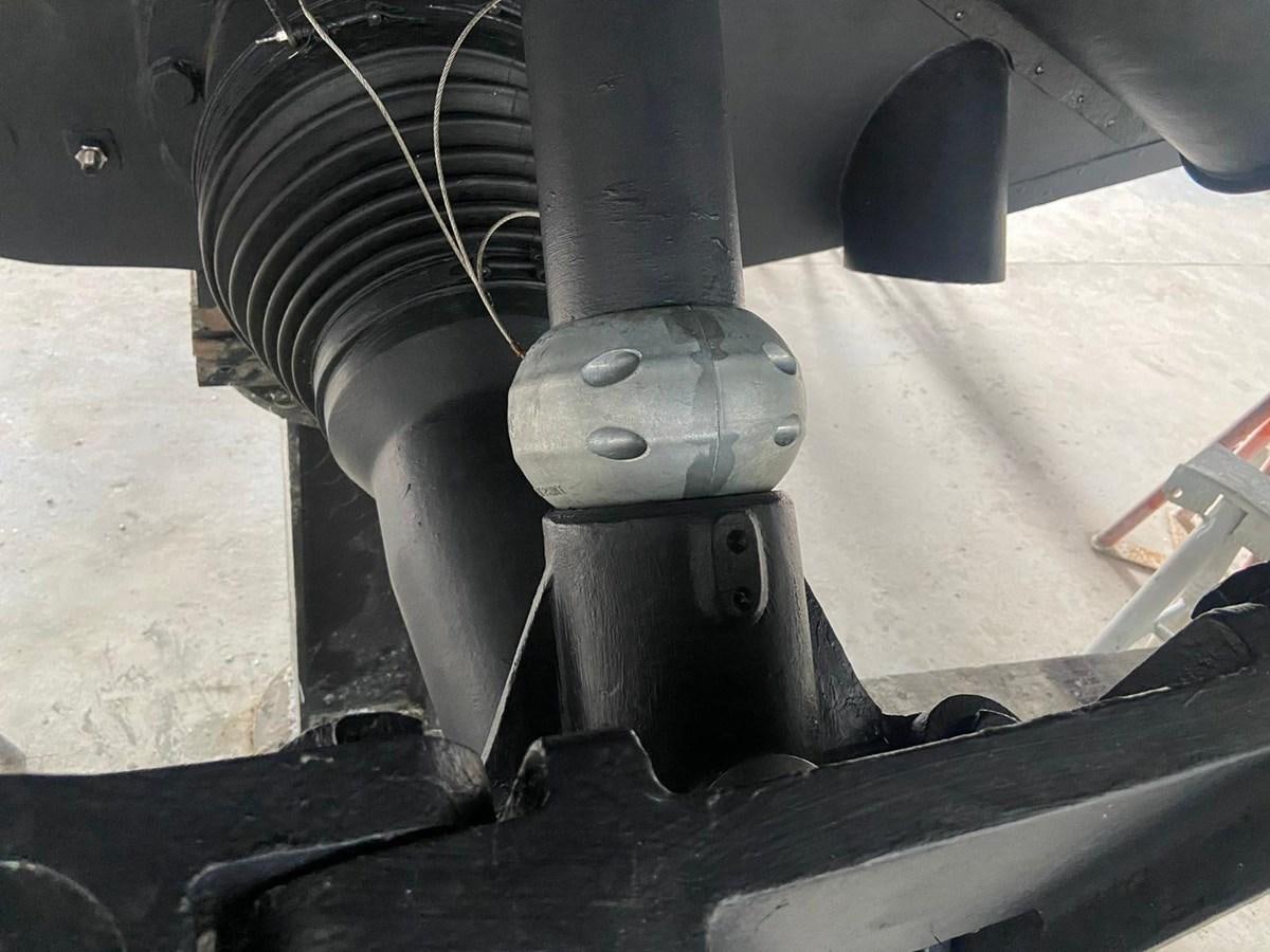 a close-up of a car engine aboard AUGUST MOON Yacht for Sale