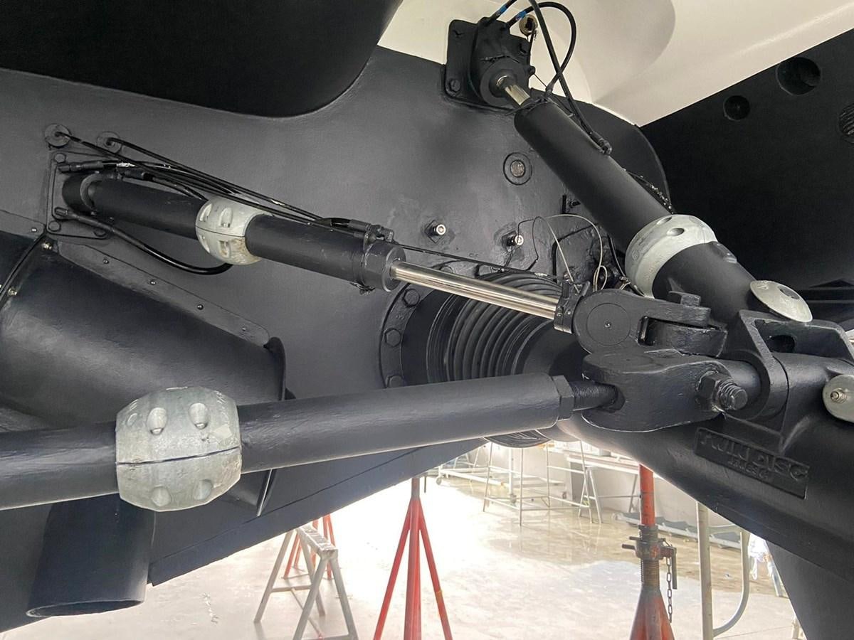 a close-up of a machine aboard AUGUST MOON Yacht for Sale