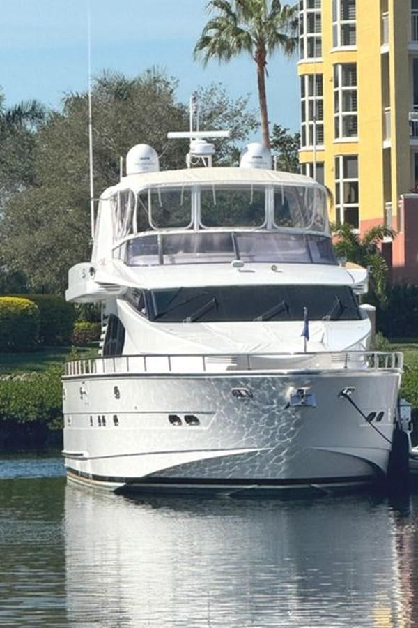 a boat on the water aboard CLASSIFIED Yacht for Sale