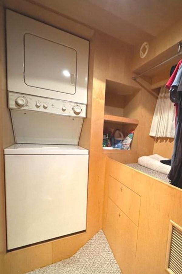 a kitchen with a microwave oven aboard CLASSIFIED Yacht for Sale