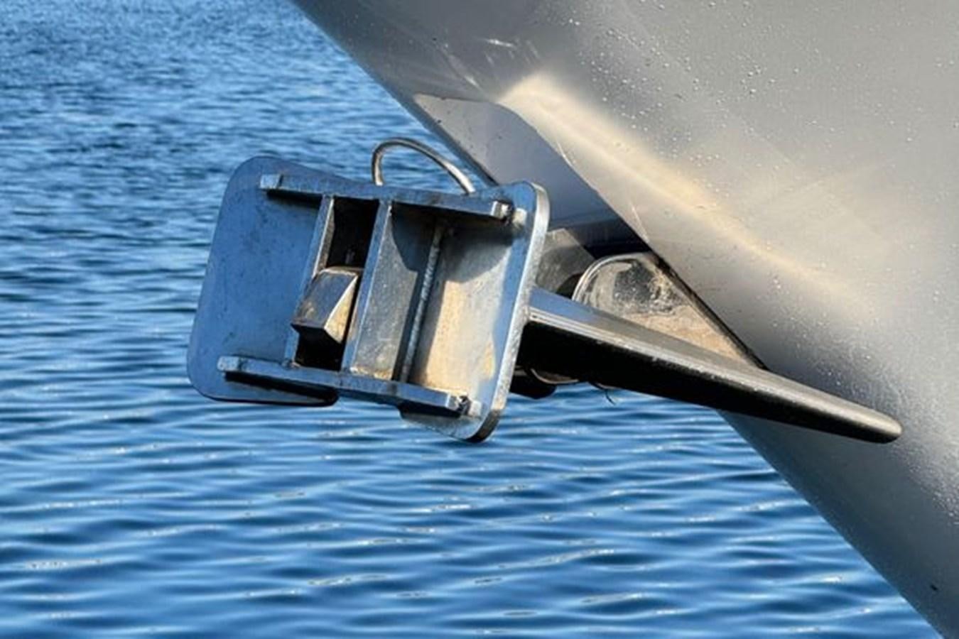a metal object on a boat aboard CLASSIFIED Yacht for Sale