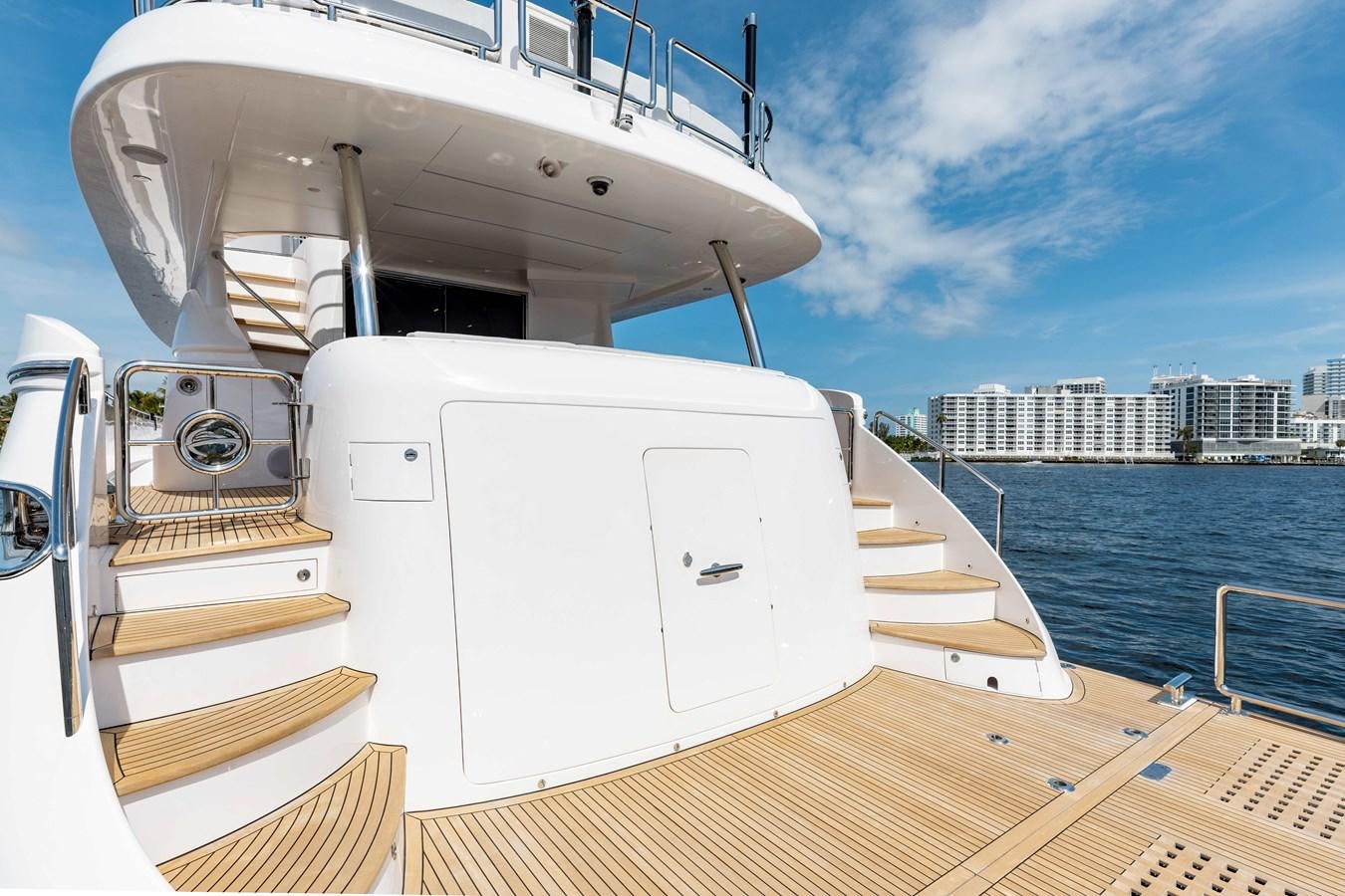 a boat on the water aboard E90 MOTOR Yacht for Sale